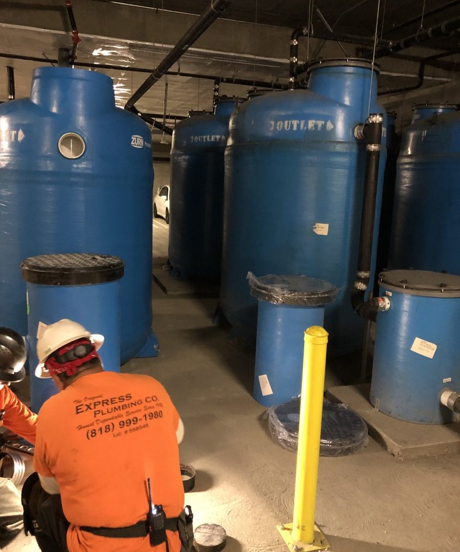 High-capacity water systems installation- Plumbing Solutions